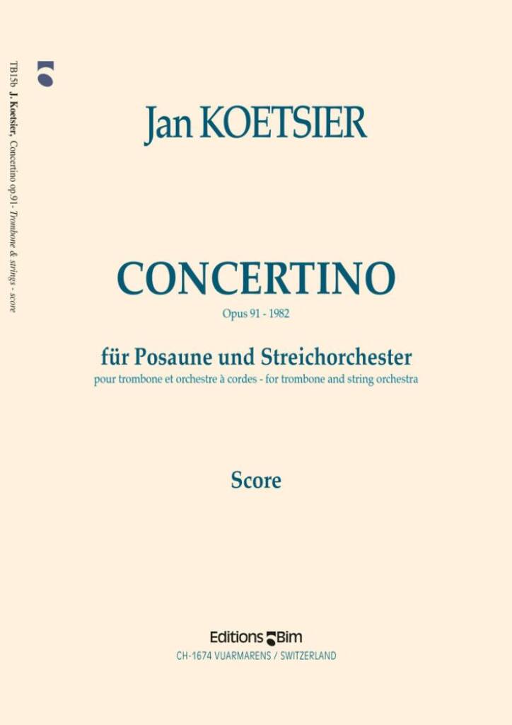 Concertino Op. 91